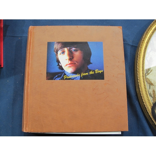 405 - 'Postcards from the  Boys'(Ringo Starr)- a selection of facsimile reproduction postcards from George... 