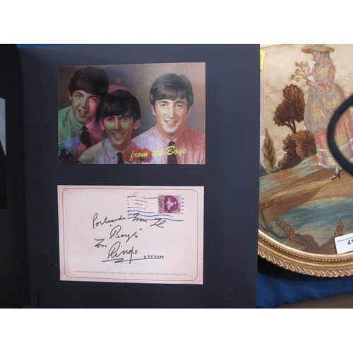 405 - 'Postcards from the  Boys'(Ringo Starr)- a selection of facsimile reproduction postcards from George... 