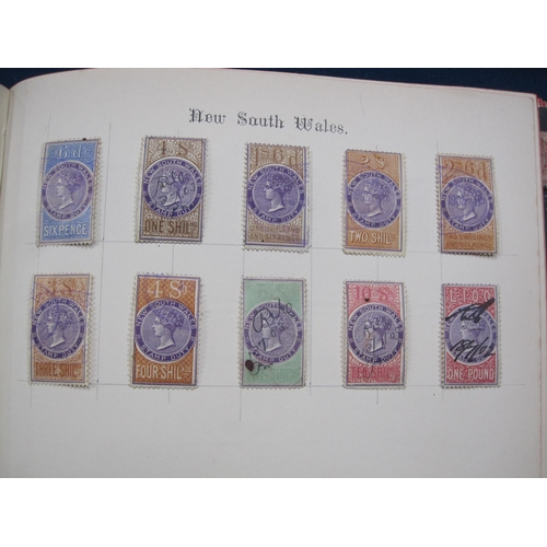 647A - A QV GB and Empire Stamp Collection, principally used, with interest in GB, Western Australia, Tasma... 