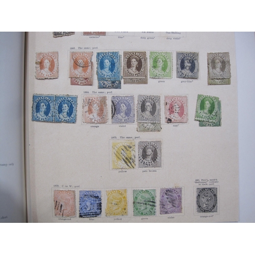 647A - A QV GB and Empire Stamp Collection, principally used, with interest in GB, Western Australia, Tasma... 