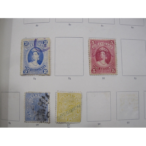 647A - A QV GB and Empire Stamp Collection, principally used, with interest in GB, Western Australia, Tasma... 