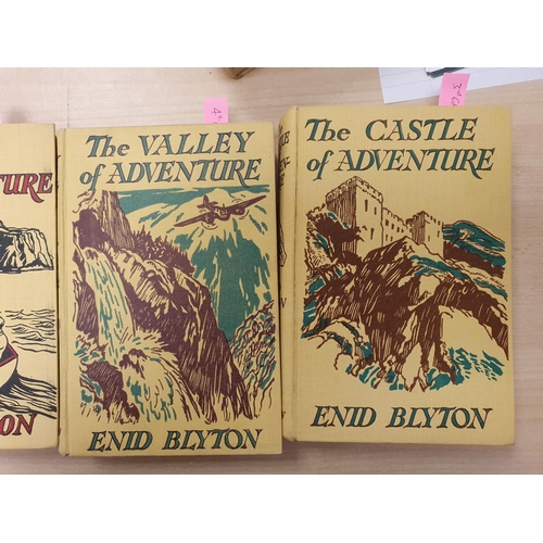 727 - BLYTON Enid, The Circus of Adventure, pub 1952, 1st edit, The Ship of Adventure, 1950, 2nd edit, The... 