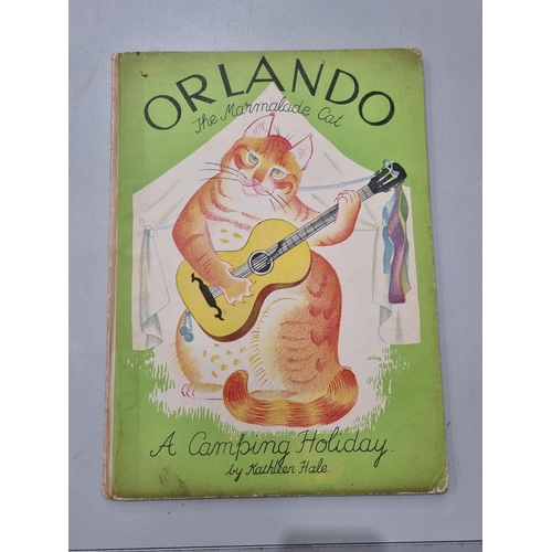 742 - Kathleen Hale, Orlando the Marmalade Cat pub London/New York, presentation made 1938 to Diana, Cathl... 