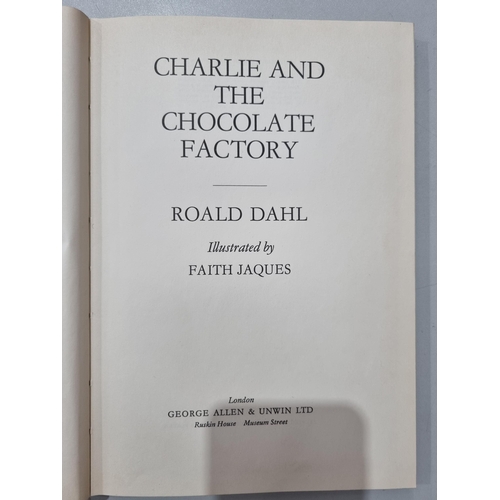 746 - DAHL Roald, Charlie and the Chocolate Factory, illustrated by Faith Jaques, pub George Allen and Unw... 