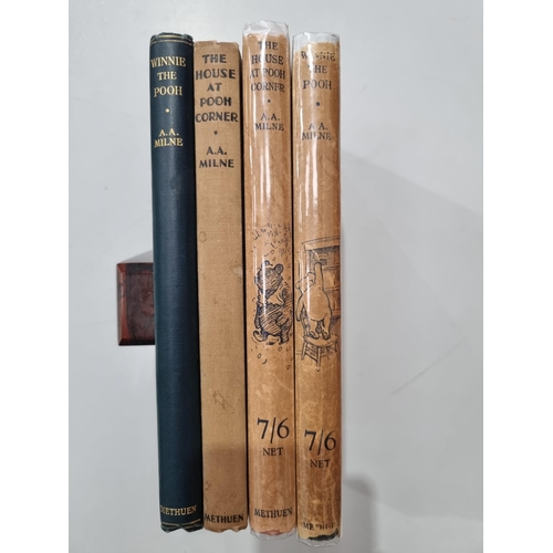 747 - A A MILNE, Winnie-The-Pooh, 1st edition 1926, pub Methuen & Co, and The House At Pooh Corner, 1st ed... 