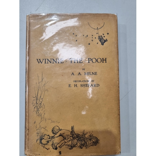 747 - A A MILNE, Winnie-The-Pooh, 1st edition 1926, pub Methuen & Co, and The House At Pooh Corner, 1st ed... 