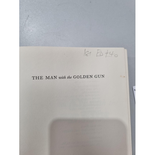 748 - IAN FLEMING, The Man with the Golden Gun, pub Jonathan Cape, 1965, Gildrose Productions Ltd, with du... 