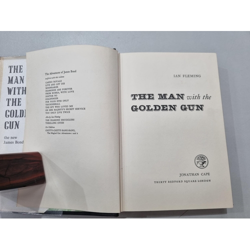 748 - IAN FLEMING, The Man with the Golden Gun, pub Jonathan Cape, 1965, Gildrose Productions Ltd, with du... 