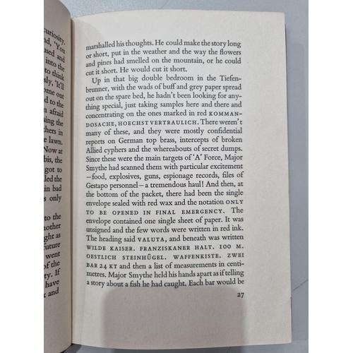 749 - IAN FLEMING, Octopussy and The Living Daylights, pub Jonathan Cape, printed by Ebenezer Bayliss & So... 