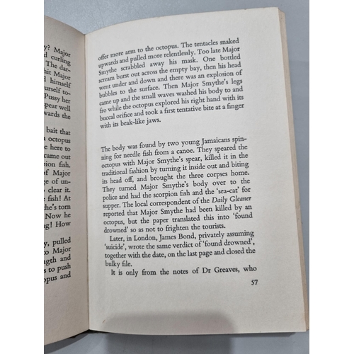 749 - IAN FLEMING, Octopussy and The Living Daylights, pub Jonathan Cape, printed by Ebenezer Bayliss & So... 