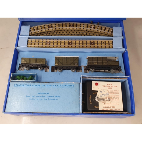 1026 - A boxed Hornby Dublo EDG7 Royal Scot GWR Set, in mint condition, beautiful example of locomotive and... 