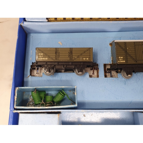 1026 - A boxed Hornby Dublo EDG7 Royal Scot GWR Set, in mint condition, beautiful example of locomotive and... 