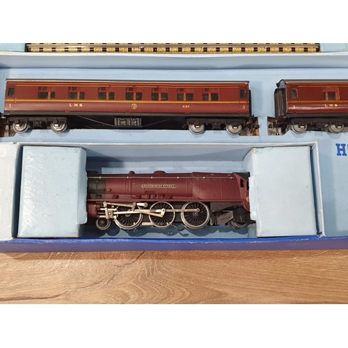 1031 - A boxed Hornby Dublo EDP2 'Duchess of Atholl' horseshoe set, this is the scarcer version with thin n... 