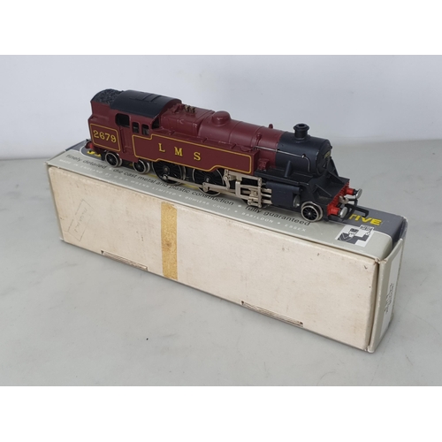 1052 - A boxed Wrenn W2219 LMS 2-6-4T Locomotive, unused condition, box Nr perfect, slight scuff on corners... 