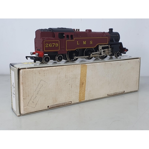 1052 - A boxed Wrenn W2219 LMS 2-6-4T Locomotive, unused condition, box Nr perfect, slight scuff on corners... 