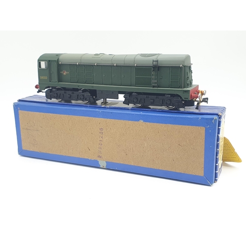 1077 - A boxed Hornby Dublo L30 Bo-Bo diesel Locomotive, unused, no signs of use to wheels or pick-ups, a c... 