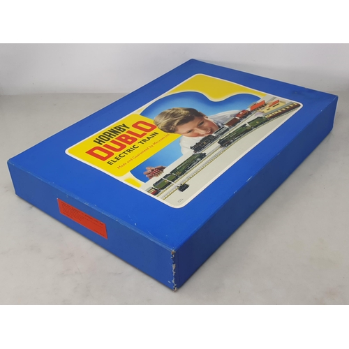 1081 - A boxed Hornby Dublo EDP14 2-6-4 Passenger Set, superb example. Locomotive test run only, coaches in... 