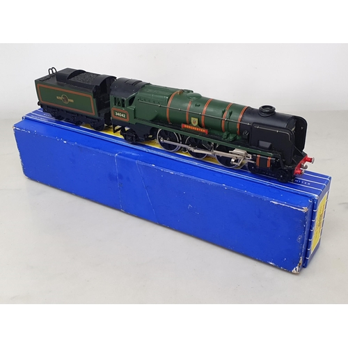 1111 - A boxed Hornby Dublo 3235 'Dorchester' Locomotive, Ex-Ex plus, has been lightly run, box Ex plus, co... 