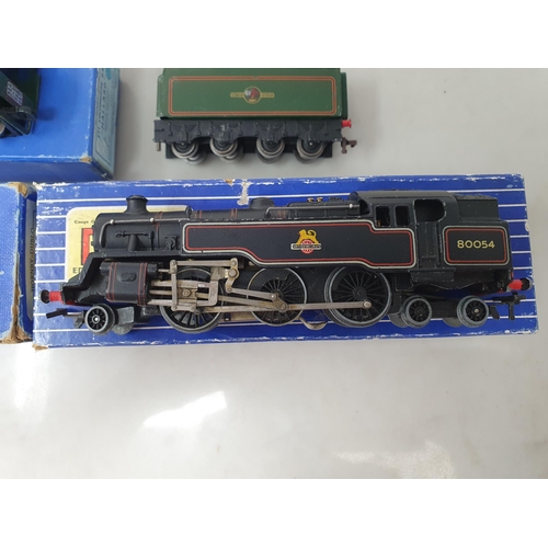 1197 - Five Hornby Dublo Locomotives including L11 'Mallard' (locomotive only boxed), matt 'Duchess of Mont... 