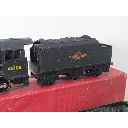1198 - A boxed Hornby Dublo 2225 2-8-0 8F Locomotive, Nr M, box VG with instructions and an unboxed 'Bristo... 