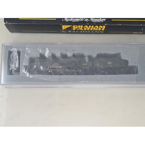 1208 - A boxed Graham Farish N gauge Royal Scot Class Locomotive 'Royal Air Force' in BR green late crest l... 