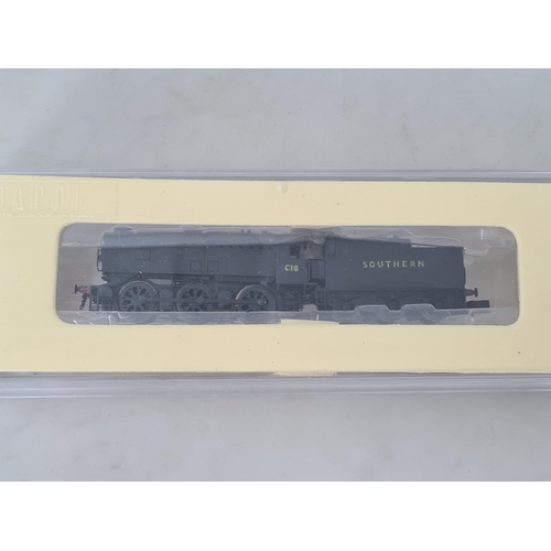 1212 - A boxed Dapol N gauge Q1 Class Locomotive in Southern Region black livery