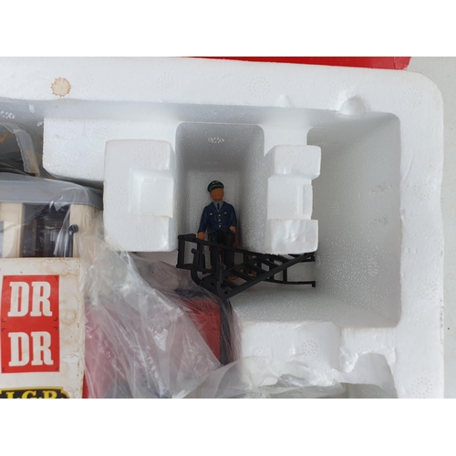 1233 - A boxed L.G.B. No.2066 G Gauge Wismar Rail Pig Snout Locomotive