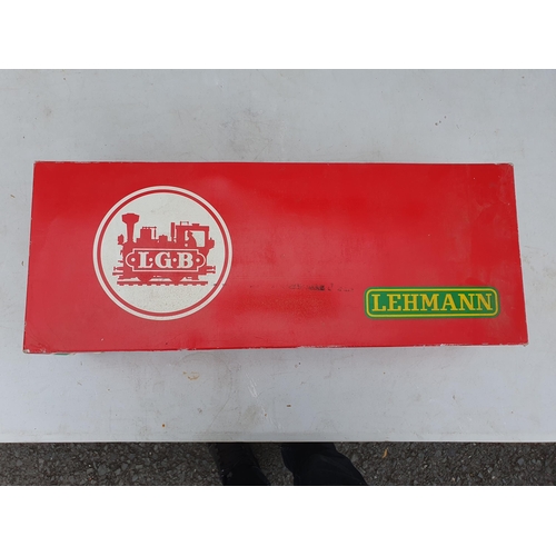 1233 - A boxed L.G.B. No.2066 G Gauge Wismar Rail Pig Snout Locomotive