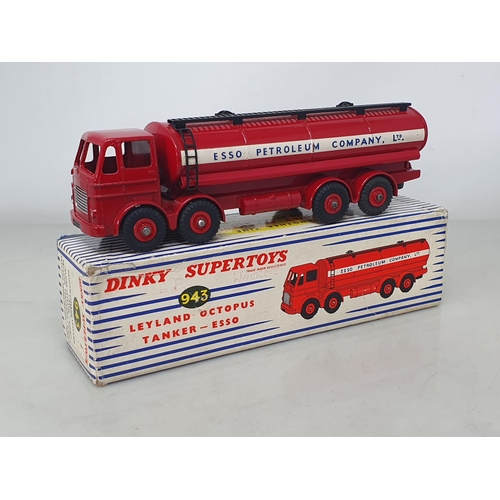 ATLAS EDITIONS DINKY Toys 943 - Leyland Octopus Esso Tanker EUR 42,99