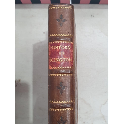 284 - 'The History of Kington', 1 Vol, A/F, (R4)