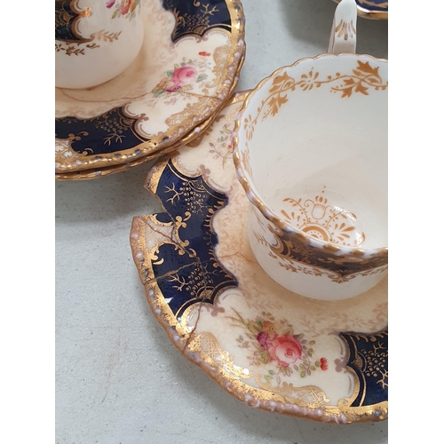 309 - A Tuscan china part Tea Set, Paragon Cups and Saucers, a Wedgwood jasperware Box and Cover, etc, (R4... 