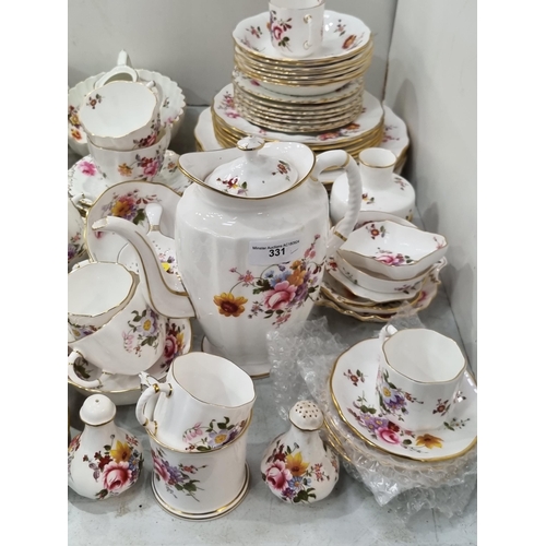 331 - A large quantity of Royal Crown Derby 'Derby Posies' and similar pattern Royal Crown Derby including... 