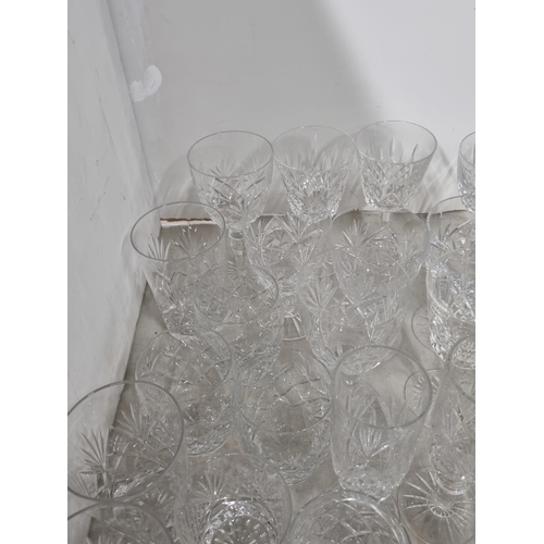 336 - Quantity of Lismore Waterford Crystal