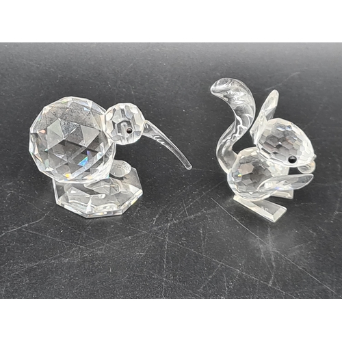 55 - A Collection of Swarovski glass Animals, Birds, Flowers, etc, (R1)