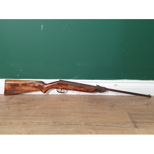 574 - A Vintage break barrel Air Rifle, A/F. (R5).