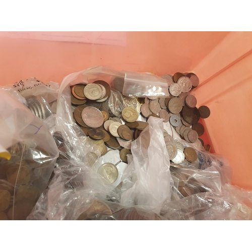 682 - A Box of British and World Coins