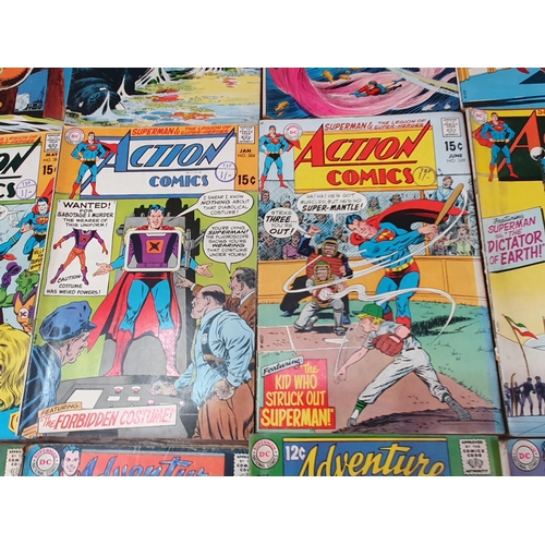 729 - A Collection of Comics including, Action Comics 