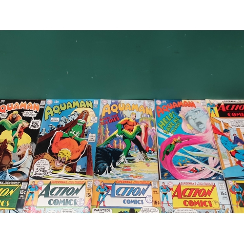 729 - A Collection of Comics including, Action Comics 