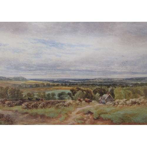 409 - JAMES W MILLIKEN. Afternoon Light, Burton, Cheshire signed, watercolour, 14 x 18 in; together with a... 