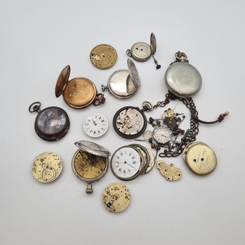 217 - A quantity of Pocket Watch parts etc