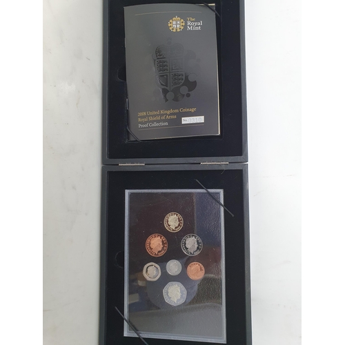 248 - Royal Mint Proof Sets 2008 x 2, 2011 & 2015