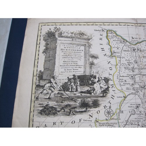 364 - JOHN ROCQUE. An engraved ' Topographical Map of the County of Armagh '(1760) printed for Robert Saye... 