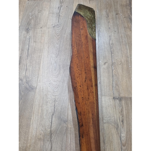 1050 - An early 20th Century laminated mahogany Avro 504K Gnome Propeller stamped '247', 8ft 1in L, togethe... 