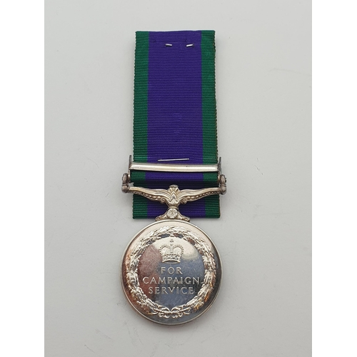 1020 - Campaign Service Medal with 'Borneo' Clasp engraved to 21139492 Cpl. Tularasi Gurung, 1/2nd Gurkha R... 