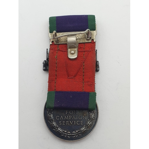 1029 - Campaign Service Medal with 'South Arabia' Clasp engraved to 23908659 Guardsman P. Llewellyn, Welsh ... 