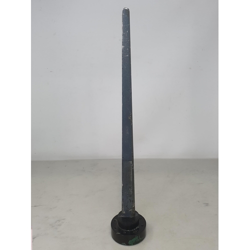 1055 - A Second World War British Royal Air Force Type 93 aircraft mast/antenna tapered aerodynamic shape w... 