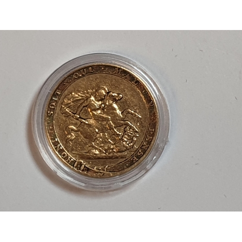 402 - A George III, 1817, Gold Sovereign