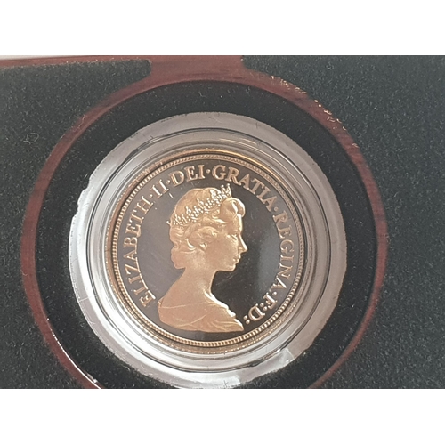 482 - A QEII, 1979 Proof Sovereign, in case of issue with COA