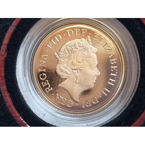 489 - A QEII 2015 Proof Sovereign, in case of issue with COA