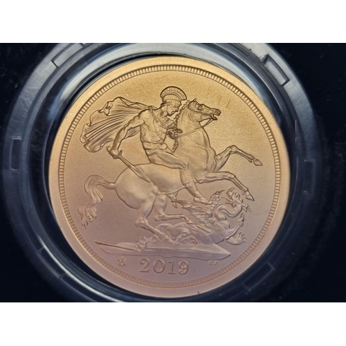 493 - A QEII 2019 Sovereign 200th Anniversary of Birth of Queen Victoria, in case of issue with COA, struc... 